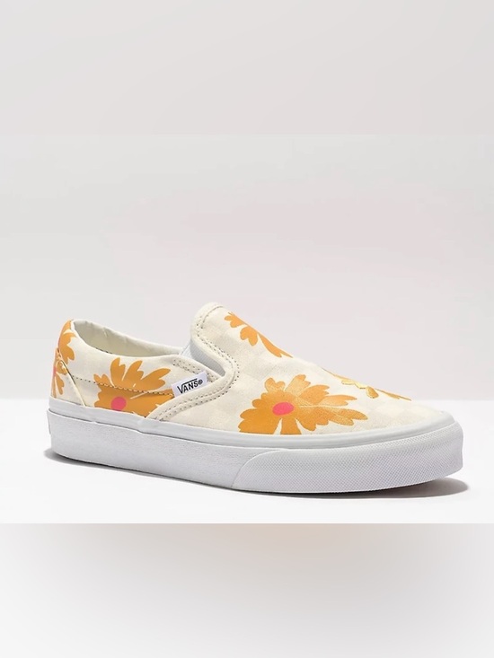 Vans Shoes - Vans Checkerboard Floral Slip On Shoes